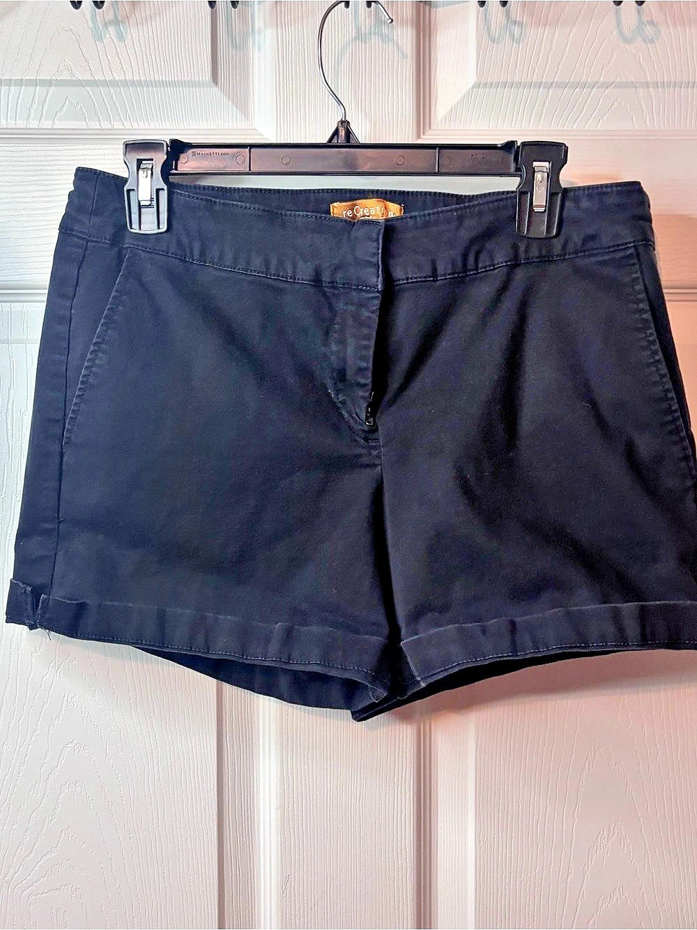 reCreation Black High Waist Shorts Size 10